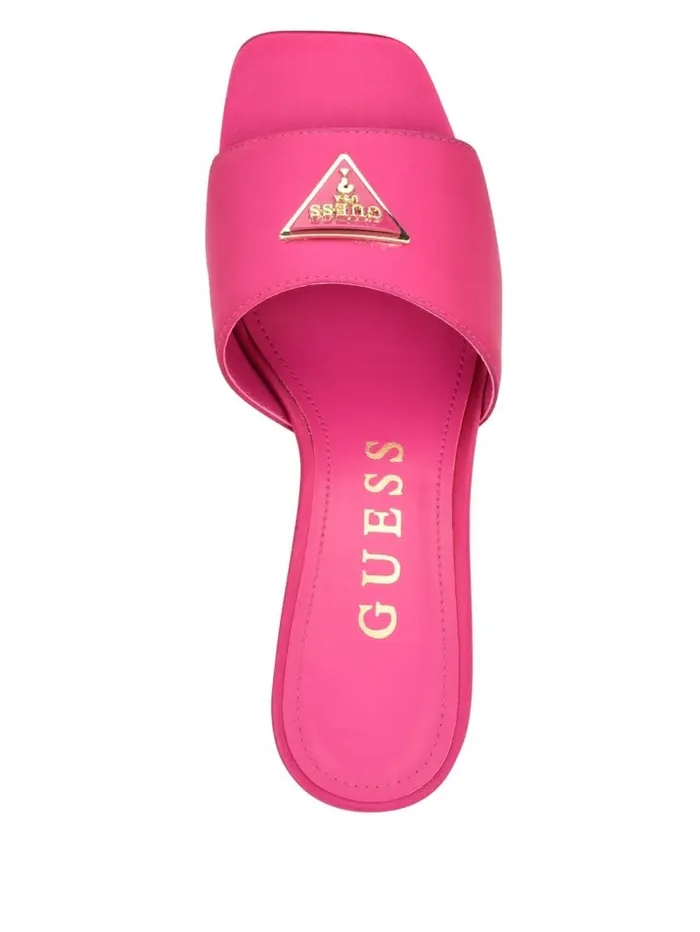 GUESS Sandals Women Lusine Kitten Heels Medium Pink GUESS Sandals Women Lusine Kitten Heels Medium Pink