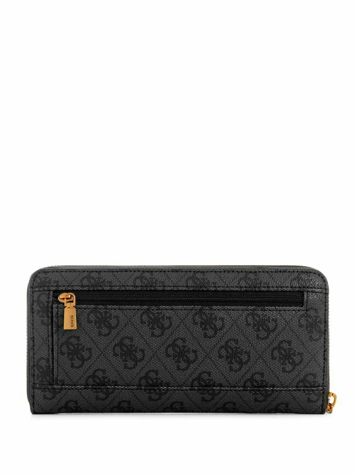 GUESS Sestri Logo Large ZipAround Wallet Cloud Wash Women Handbags GUESS Sestri Logo Large ZipAround Wallet Cloud Wash Women Handbags