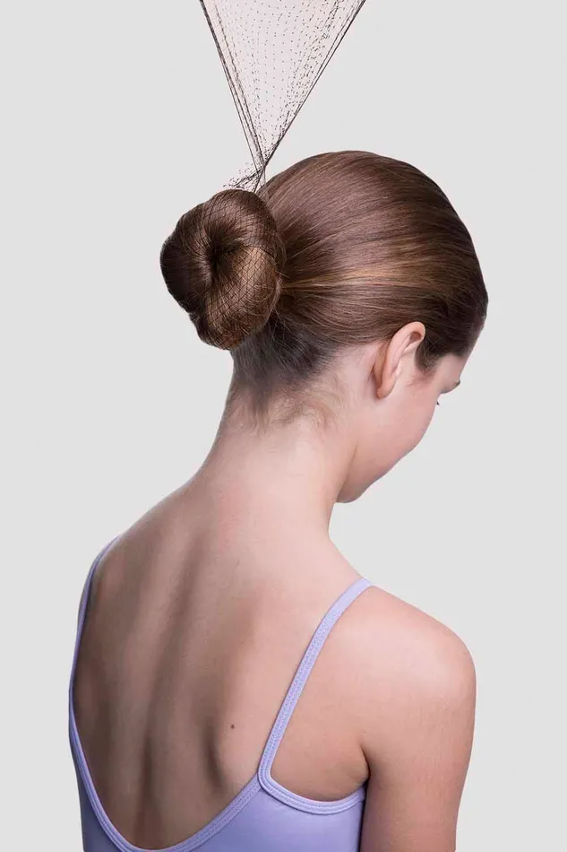 Hair Essentials Accessories Pack Of 3 Hair Nets Dark Brown Bloch