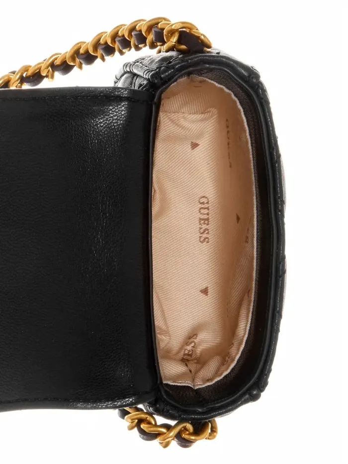 Handbags Giully Quilted Micro Mini Crossbody Black Floral Print 8211 GUESS WomenKids Handbags Giully Quilted Micro Mini Crossbody Black Floral Print 8211 GUESS WomenKids