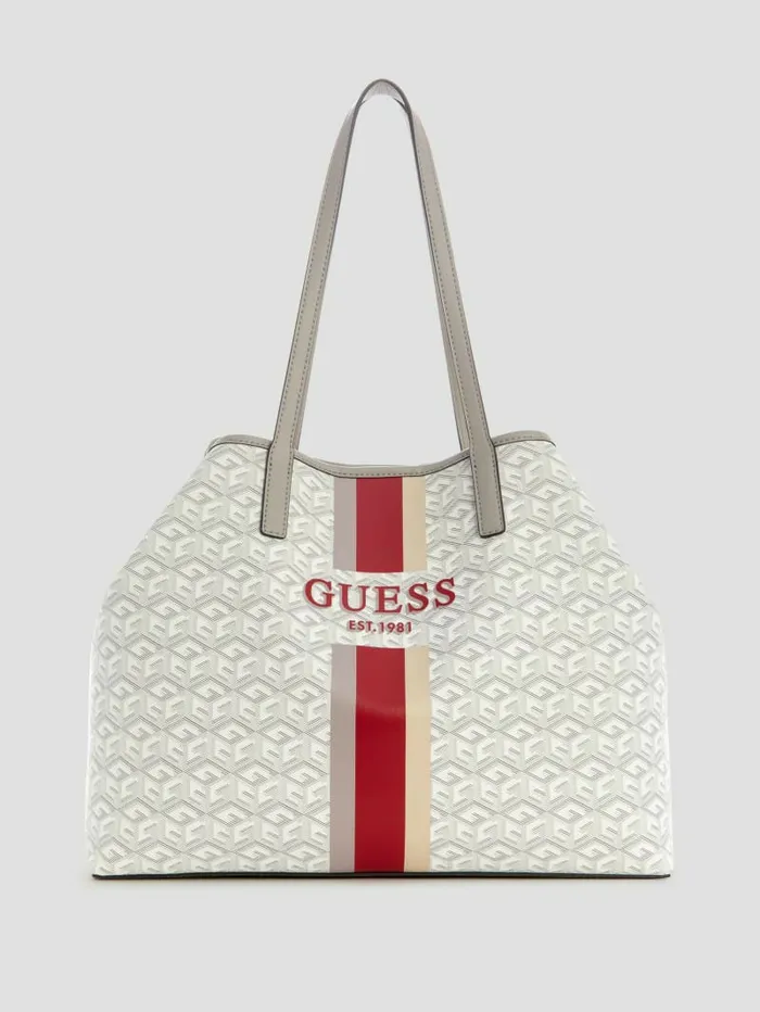 Handbags GUESS Women Vikky Large Tote Steel