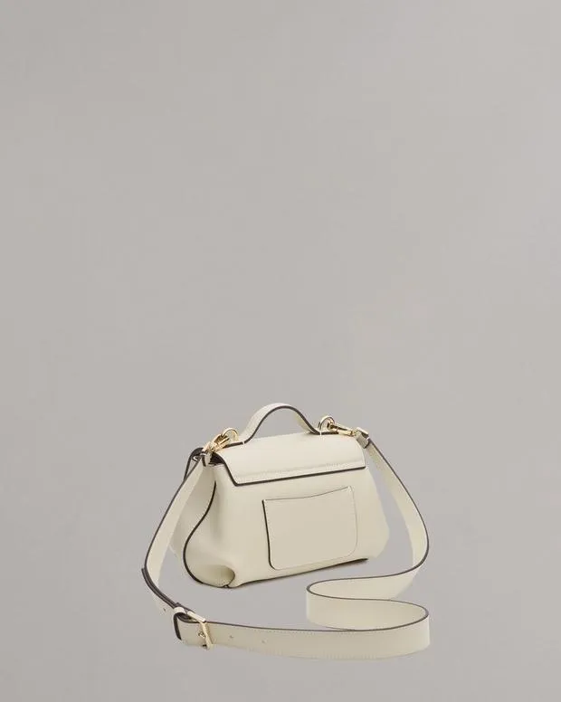 Handbags rag and bone Women Realm Leather Crossbody Bag Antique WhiteBlack