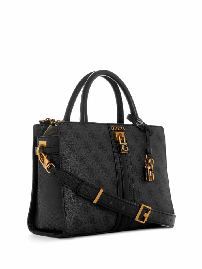 Handbags Women Ginevra Logo Elite Society Satchel Cloud Wash GUESS Handbags Women Ginevra Logo Elite Society Satchel Cloud Wash GUESS