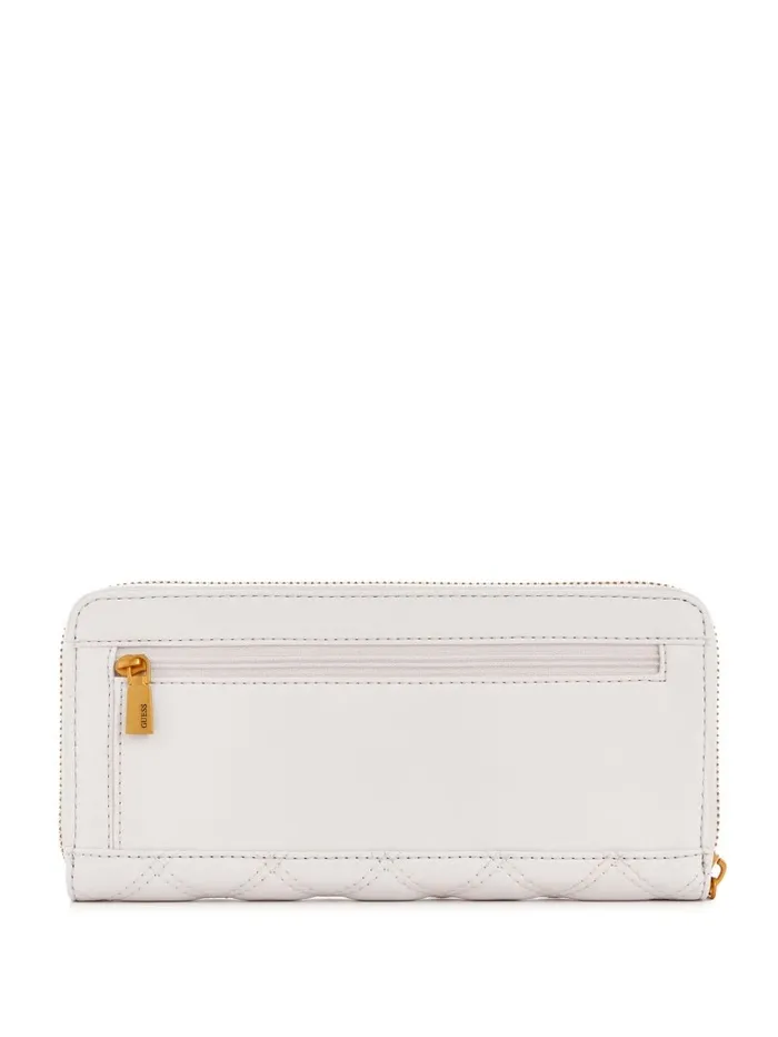 Handbags Women Giully Large ZipAround Wallet Ivory GUESS Handbags Women Giully Large ZipAround Wallet Ivory GUESS