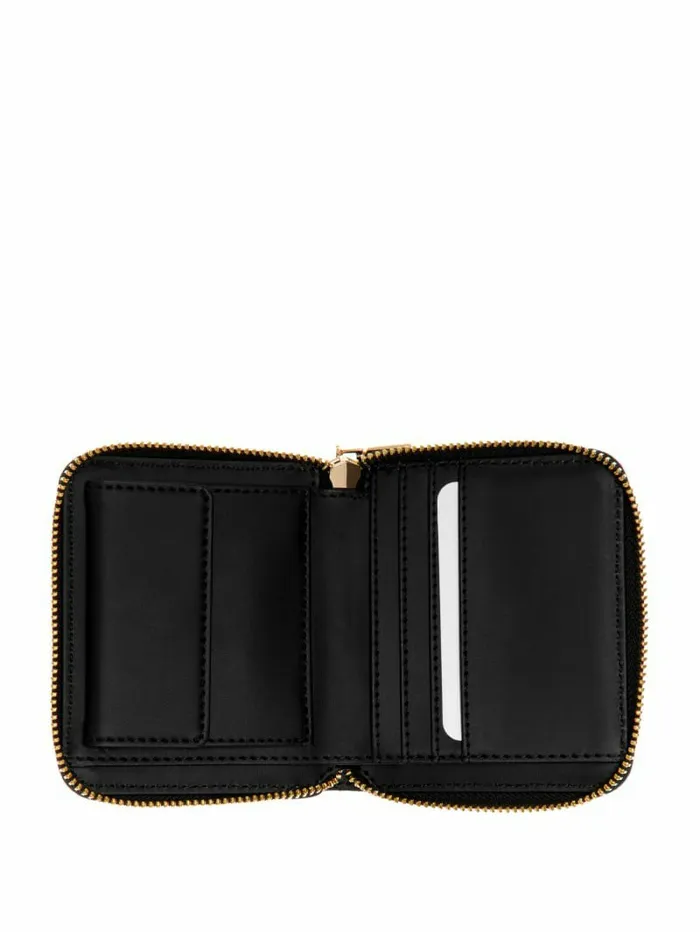 Handbags Women GUESS Laurel Small ZipAround Wallet Black Floral Print Handbags Women GUESS Laurel Small ZipAround Wallet Black Floral Print