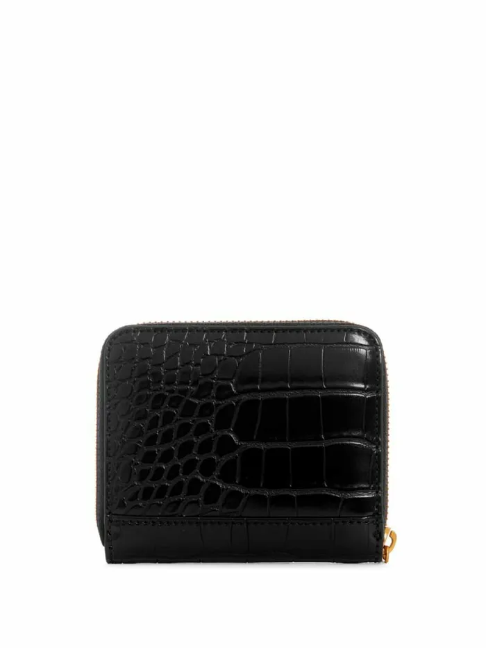Handbags Women GUESS Laurel Small ZipAround Wallet Black Floral Print Handbags Women GUESS Laurel Small ZipAround Wallet Black Floral Print