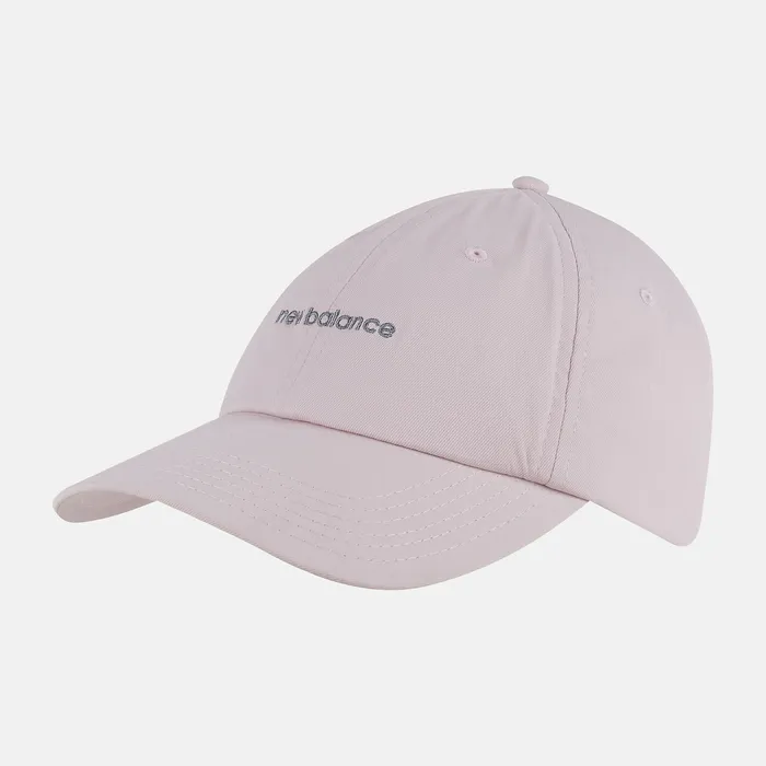 Hats 6 Panel Linear Logo Hat STONE PINK 8211 New Balance MenWomen