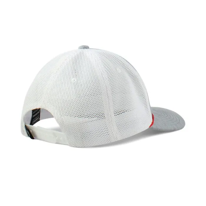 Hats and Caps Men Ariat Stacked Logo Rope Cap Red