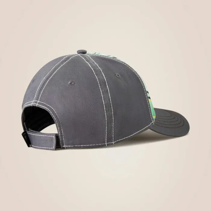 Hats and Caps Women Ariat Leather Patch Aztec Cap Multi Hats and Caps Women Ariat Leather Patch Aztec Cap Multi