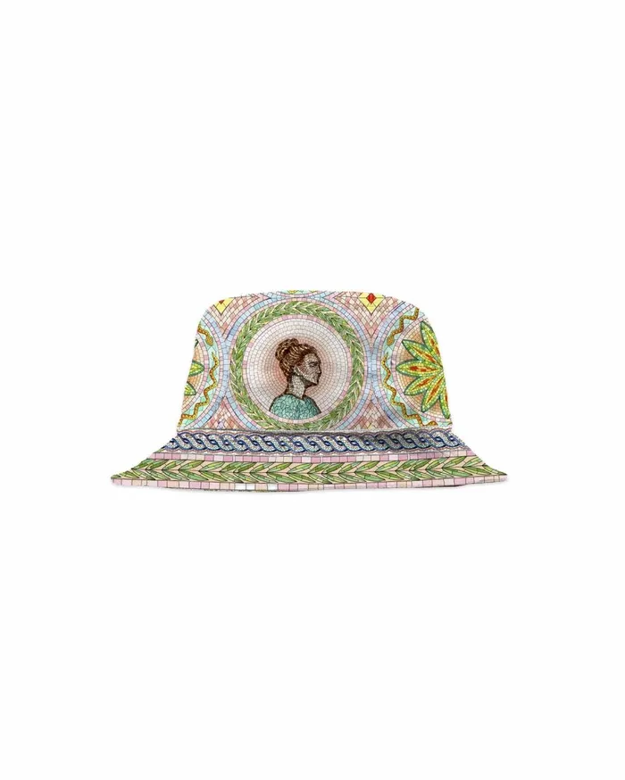 Hats MenWomen Casablanca Paris Mosaics Greques Bucket Hat