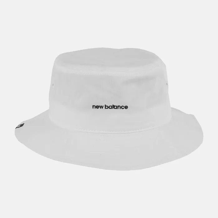 Hats New Balance MenWomen NB Bucket Hat WHITE