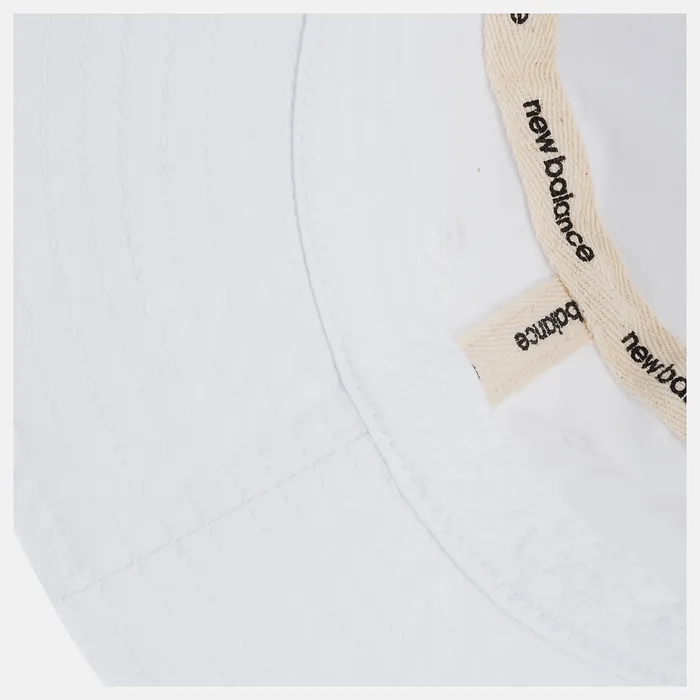 Hats New Balance MenWomen NB Bucket Hat WHITE Hats New Balance MenWomen NB Bucket Hat WHITE