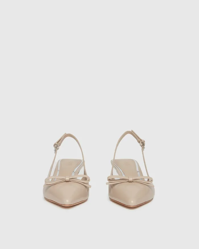 Heels and Wedges Mylah Pump 8211 Light Tan Leather PAIGE Women Heels and Wedges Mylah Pump 8211 Light Tan Leather PAIGE Women