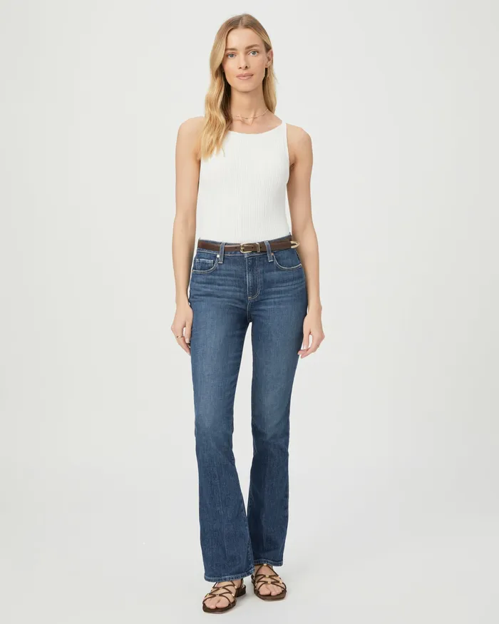 High Rise Laurel Canyon 32 Inch Bootcut Jean 8211 Ancient Flare PAIGE Women