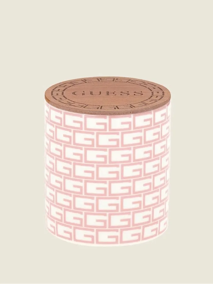 Home Greca Candle Rose Pink GUESS Women Home Greca Candle Rose Pink GUESS Women