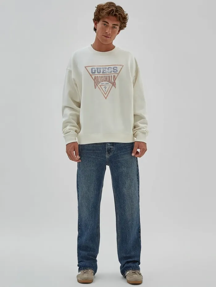 Hoodies and Sweaters Men GUESS GUESS Originals Vintage Dev Sweatshirt Sandy Shore Hoodies and Sweaters Men GUESS GUESS Originals Vintage Dev Sweatshirt Sandy Shore
