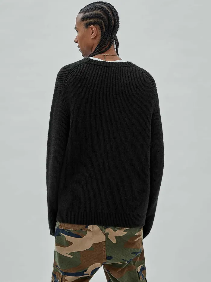 Hoodies and Sweaters Men GUESS Originals Label Cardigan Black GUESS Hoodies and Sweaters Men GUESS Originals Label Cardigan Black GUESS