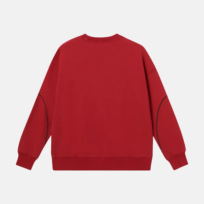 Hoodies and Sweatshirts NB Athletics Lunar New Year French Terry Crewneck CRIMSON 8211 New Balance Women