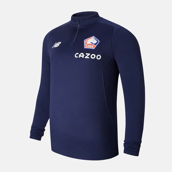 Hoodies and Sweatshirts New Balance Men Lille LOSC MidLayer NAVY