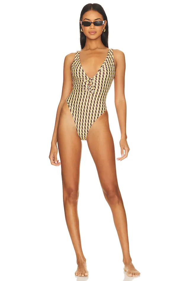 Horizon One Piece Multi Trigon Women Lovers and Friends Swimsuits and CoverUps Horizon One Piece Multi Trigon Women Lovers and Friends Swimsuits and CoverUps