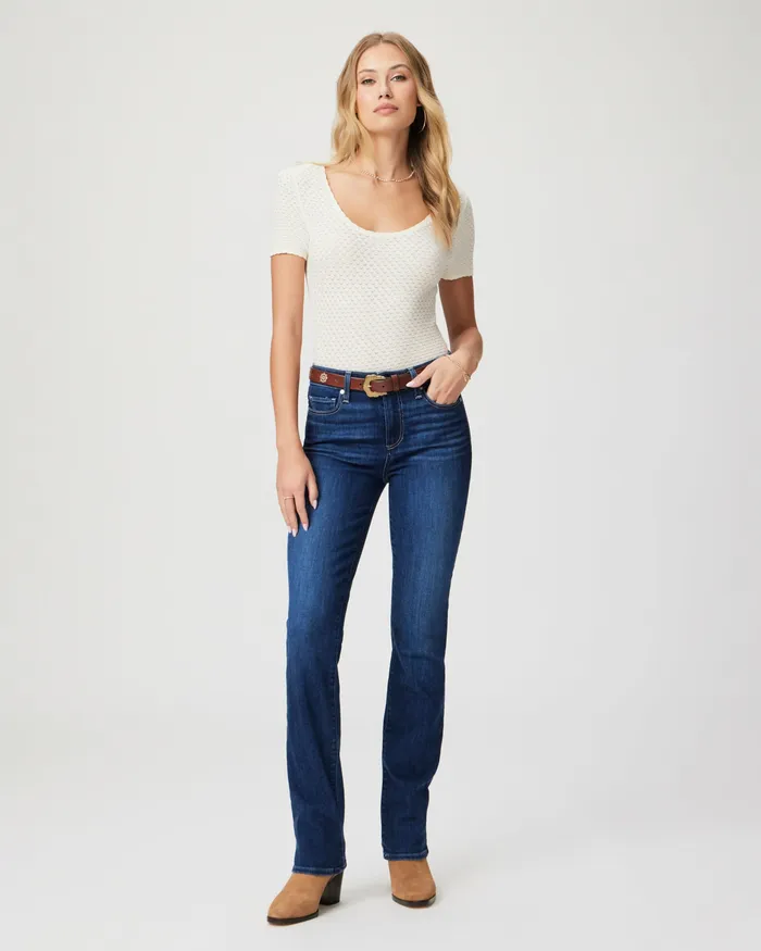 Hoxton Straight Jean 8211 Primavera Denim PAIGE Women