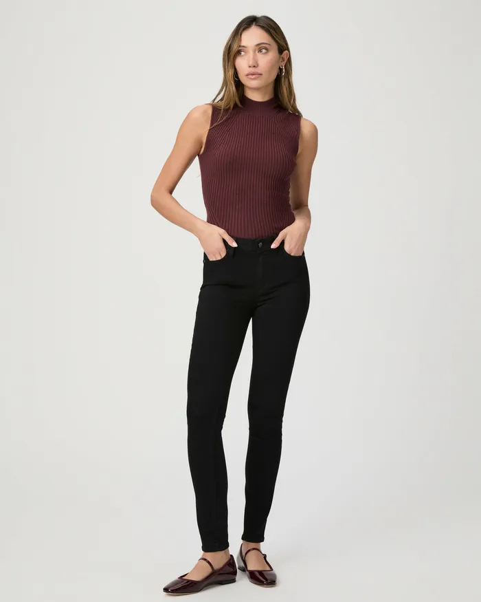 Hoxton Ultra Skinny Jean 8211 Black Shadow Women Skinny PAIGE