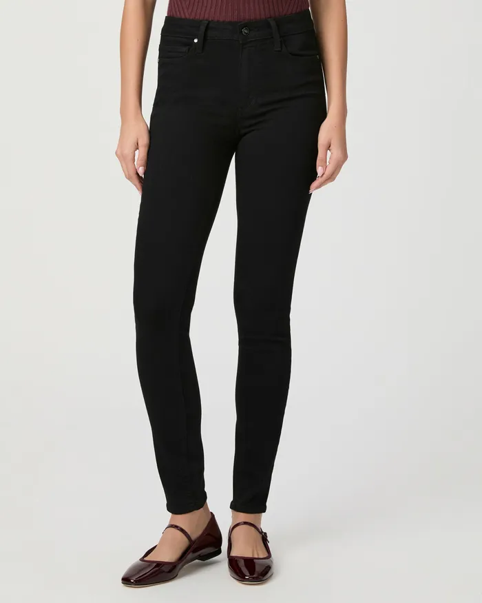 Hoxton Ultra Skinny Jean 8211 Black Shadow Women Skinny PAIGE