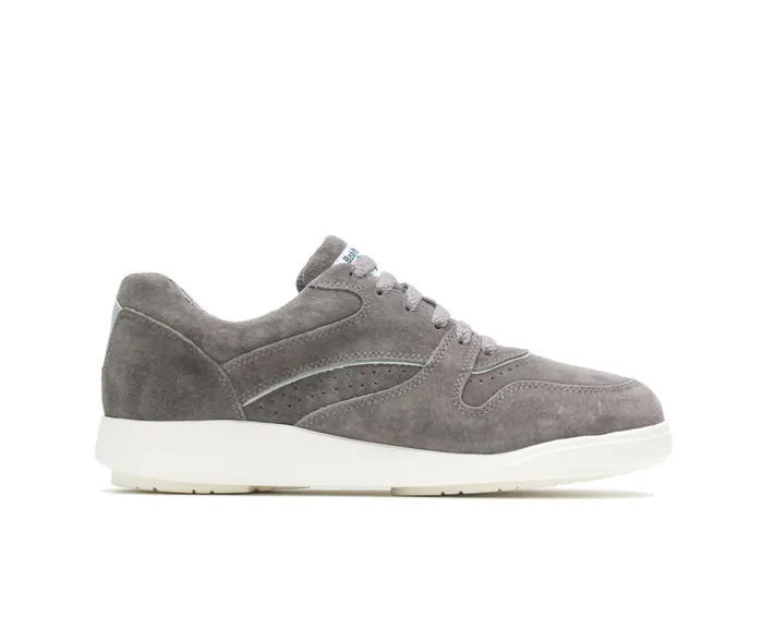 Hush Puppies Upbeat Soft Nickel Suede Women Walking Shoes