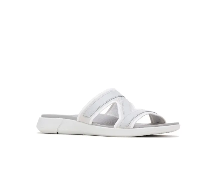 Hush Puppies Willa Knit Slide Vapor Grey Knit Women Sandals