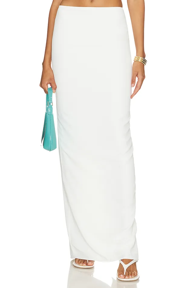 Imani Maxi Skirt Opal White Women Lovers and Friends Skirts