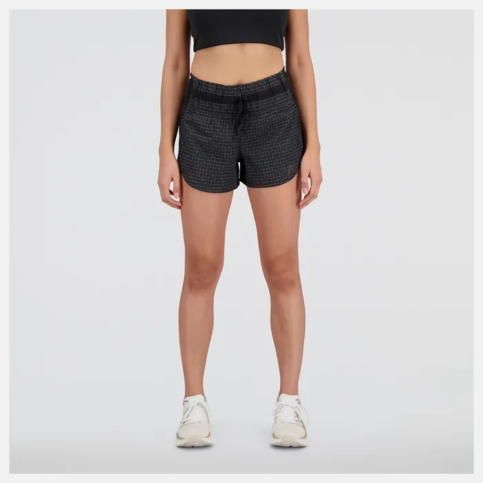 Impact Run Luminous 3 Inch Short BLACK Women Matching Sets New Balance Impact Run Luminous 3 Inch Short BLACK Women Matching Sets New Balance
