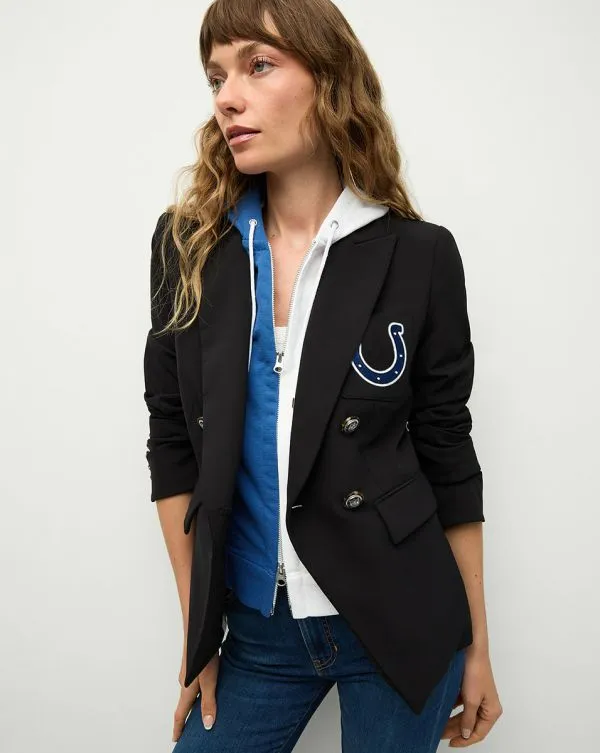 Indianapolis Colts Dickey Jacket Indianapolis Colts Women Veronica Beard Jackets and Outerwear