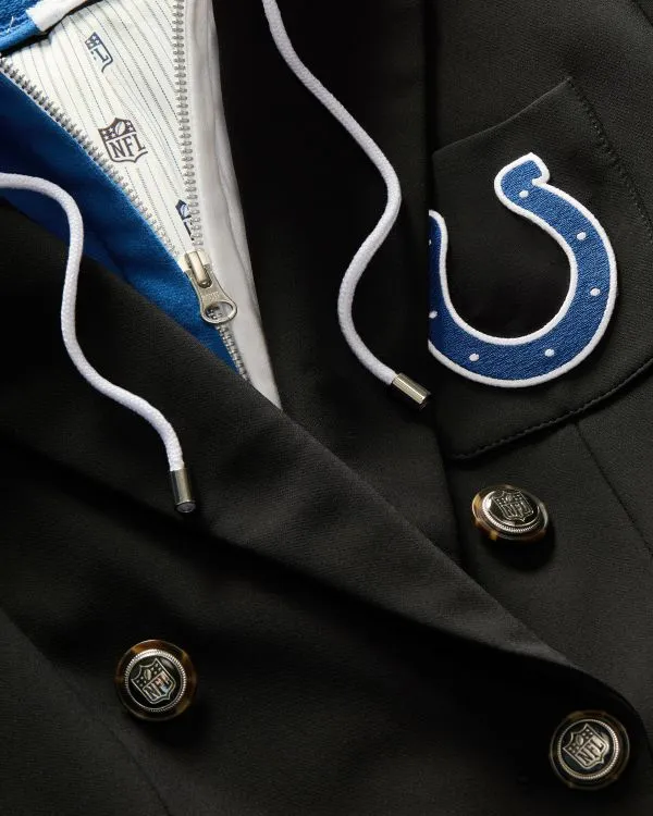 Indianapolis Colts Dickey Jacket Indianapolis Colts Women Veronica Beard Jackets and Outerwear