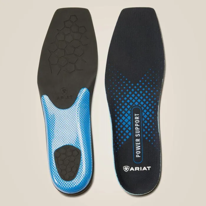 Insoles Men Ariat Men039s Power Support Wide Square Toe Insole Multi