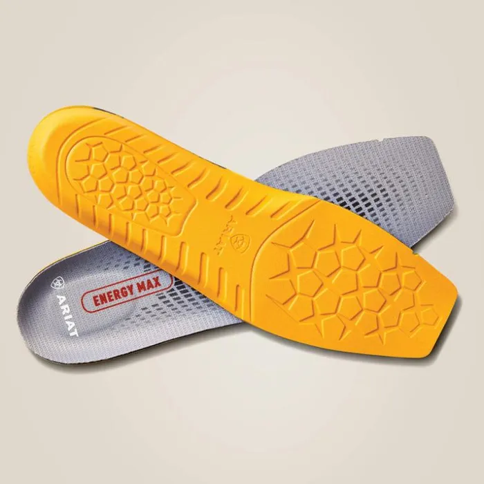Insoles Women Ariat Women039s Energy Max Wide Square Toe Insole Multi