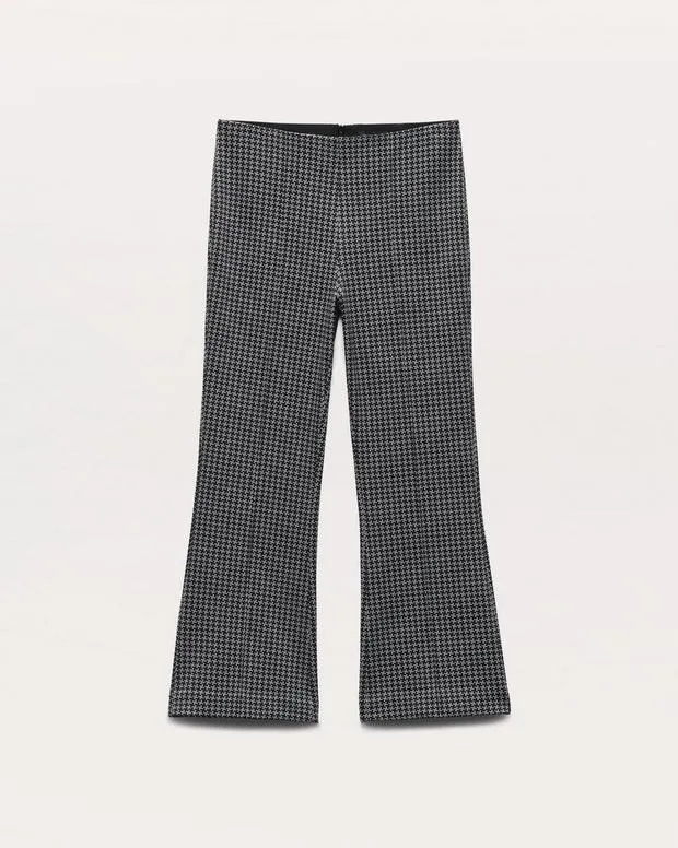 Irina Ponte Slim Fit Kick Flare Pants BlackNavy MultiWhite Women Shirts and Tops rag and bone