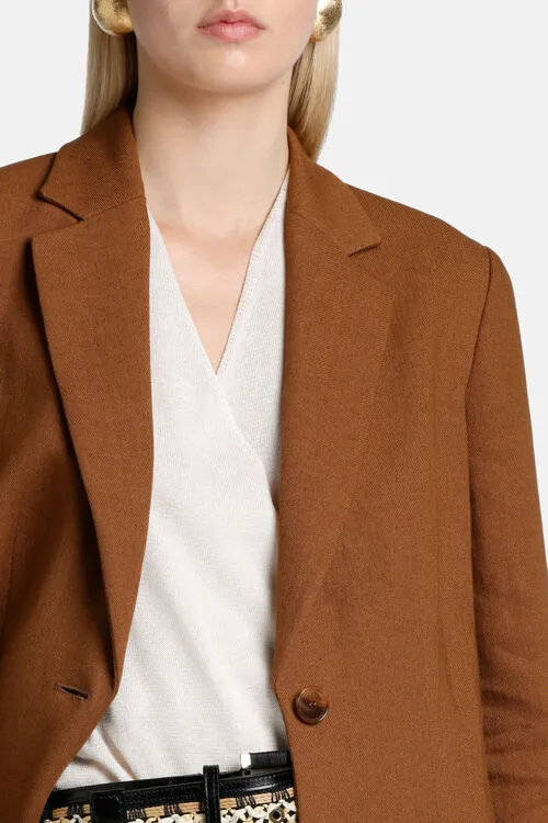 Jackets and Blazers Luisa Spagnoli Women Vomano Vomano Bluette Jackets and Blazers Luisa Spagnoli Women Vomano Vomano Bluette