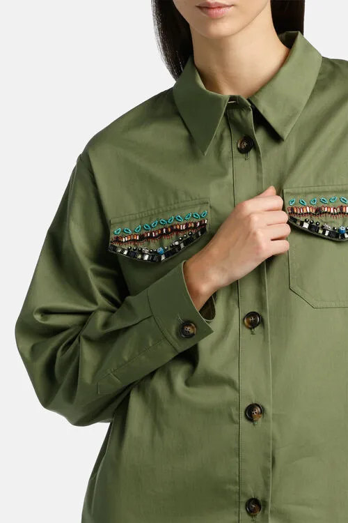 Jackets and Blazers Vallerano Vallerano Military Green 8211 Luisa Spagnoli Women Jackets and Blazers Vallerano Vallerano Military Green 8211 Luisa Spagnoli Women