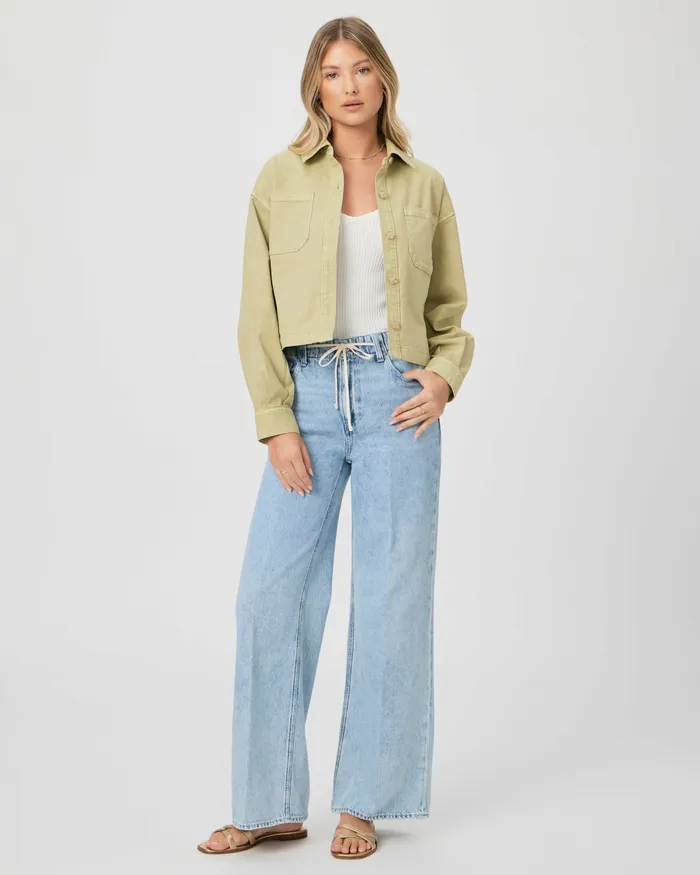Jackets and Coats Connor Shacket 8211 Vintage Pale Olive PAIGE Women Jackets and Coats Connor Shacket 8211 Vintage Pale Olive PAIGE Women
