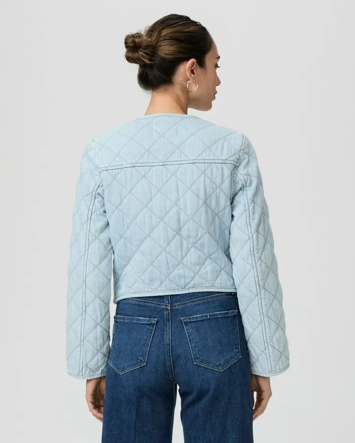 Jackets and Coats PAIGE Women Jayla Cropped Quilted Jacket 8211 Aella