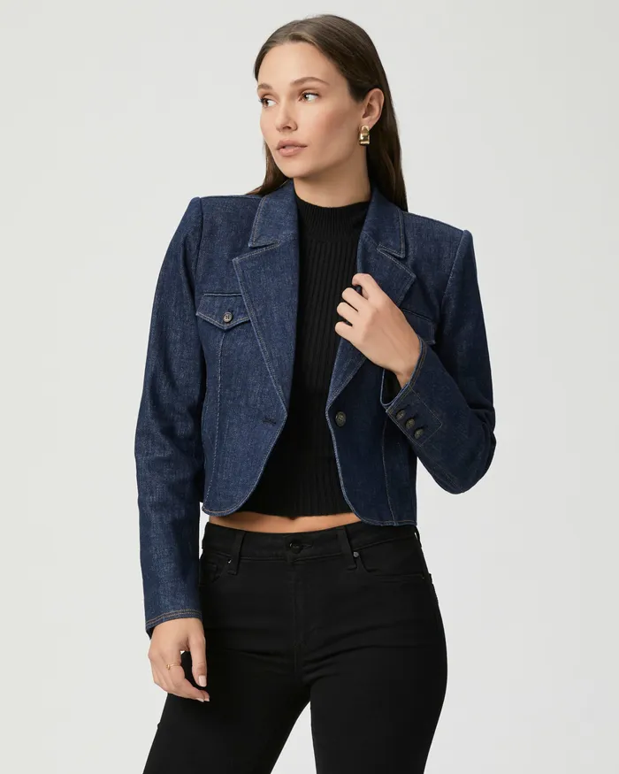 Jackets and Coats Women Betania Denim Blazer 8211 Magdalena PAIGE