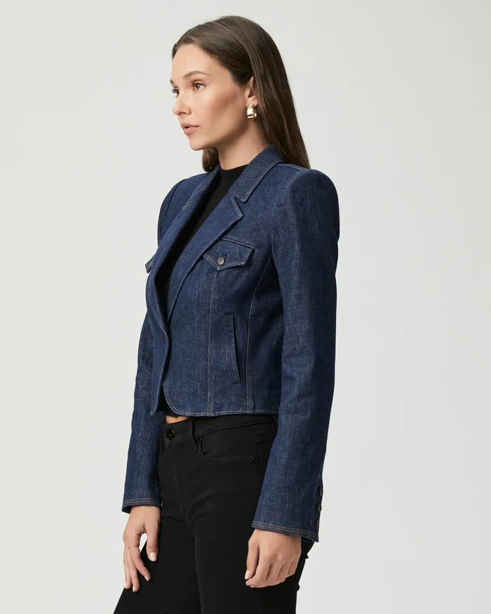 Jackets and Coats Women Betania Denim Blazer 8211 Magdalena PAIGE Jackets and Coats Women Betania Denim Blazer 8211 Magdalena PAIGE
