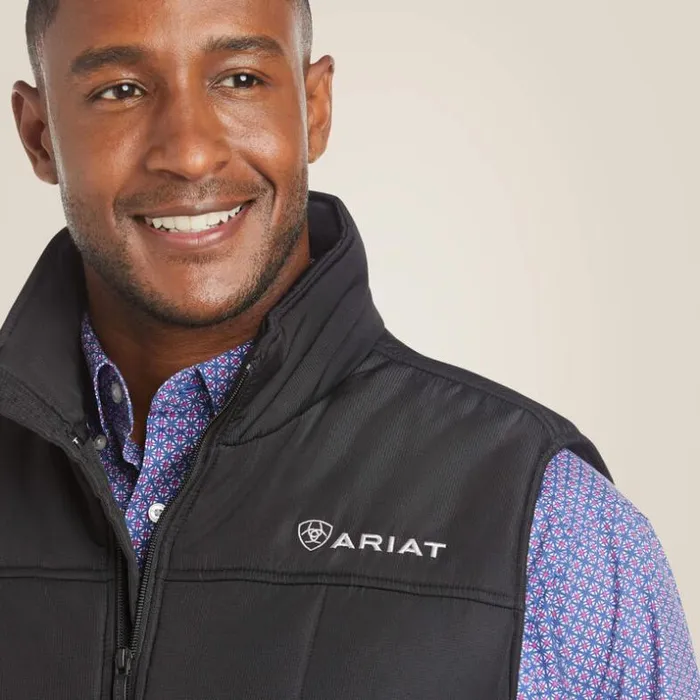 Jackets and Vests Men Ariat Crius Insulated Vest Black Jackets and Vests Men Ariat Crius Insulated Vest Black