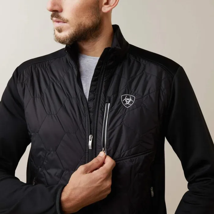 Jackets and Vests Men Ariat Fusion Insulated Jacket Black Jackets and Vests Men Ariat Fusion Insulated Jacket Black