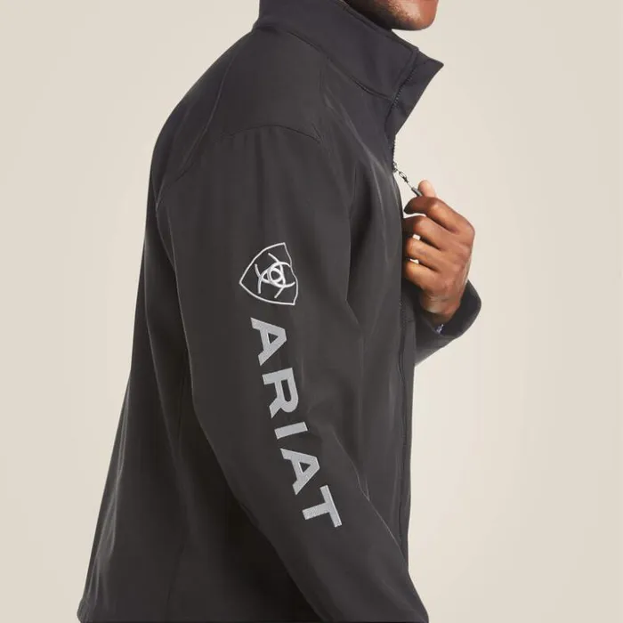 Jackets and Vests Men Ariat Logo 20 Softshell Jacket Black Jackets and Vests Men Ariat Logo 20 Softshell Jacket Black