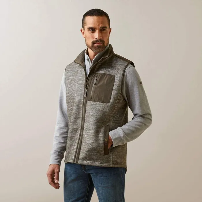 Jackets and Vests Men Ariat Millbrae Vest Earth