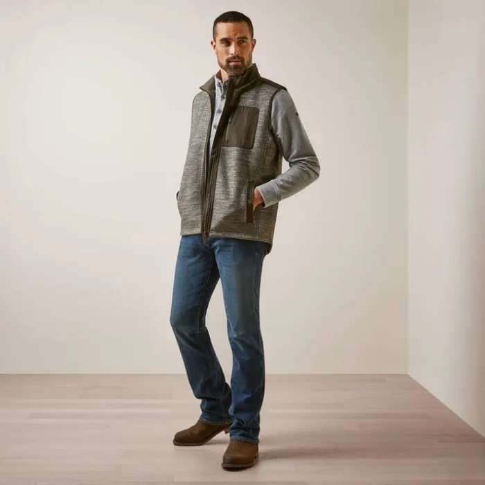 Jackets and Vests Men Ariat Millbrae Vest Earth Jackets and Vests Men Ariat Millbrae Vest Earth