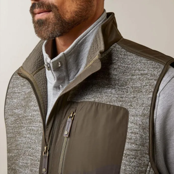 Jackets and Vests Men Ariat Millbrae Vest Earth Jackets and Vests Men Ariat Millbrae Vest Earth