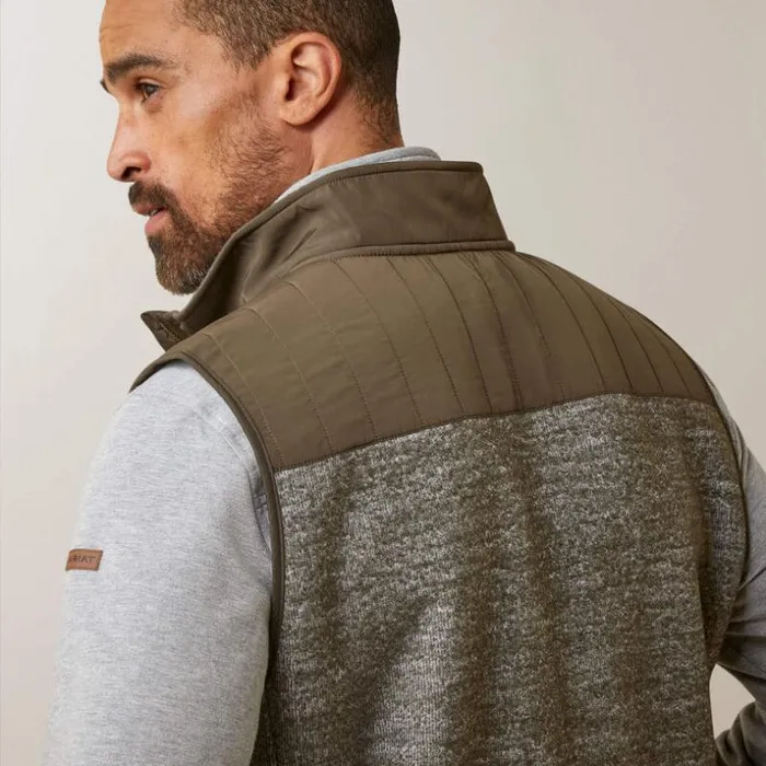 Jackets and Vests Men Ariat Millbrae Vest Earth Jackets and Vests Men Ariat Millbrae Vest Earth