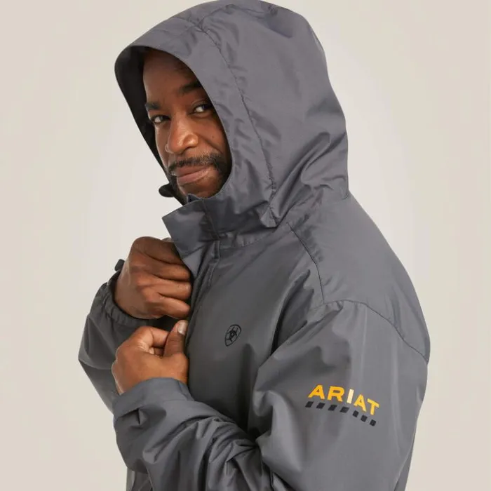 Jackets and Vests Men Ariat Rebar Stormshell Waterproof Jacket Rebar Grey Jackets and Vests Men Ariat Rebar Stormshell Waterproof Jacket Rebar Grey